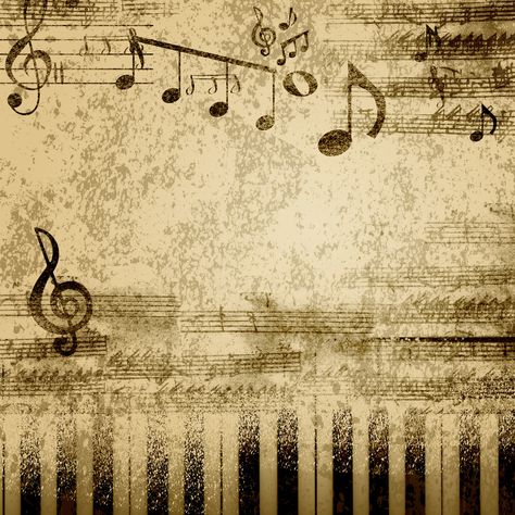 Stary Papier, Music Notes Background, Music Notes Art, Old Paper Background, Foto Transfer, Papel Vintage, Music Background, Music Paper, Wallpaper Music