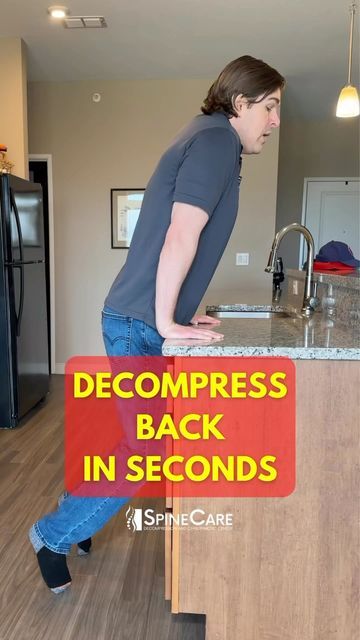 Spine Exercises Lower Backs, How To Relieve Lower Back Pain, Decompress Spine At Home, Exercises For Bulging Disc In Lower Back, Spine Decompression Stretches, Ways To Stretch Your Back, Stretch Lower Back Pain, Lower Spine Pain Relief, Exercises For Lower Back Pain For Women