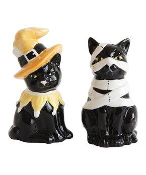 Stylish Halloween Decor, Mummy Halloween, Ceramic Halloween, Spooky Halloween Decorations, Halloween Black Cat, Halloween Mummy, Witch Cat, Halloween Giveaway, Halloween Haunted Houses