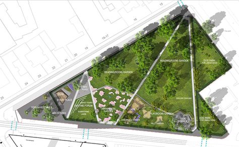 Teleki Square by Ujirany / New Directions Landscape Arcitects « Landscape Architecture Works | Landezine Villa Architecture, Urban Landscape Design, Site Plans, Landscape Design Plans, Frank Gehry, Landscape Plan, Landscaping Supplies, Landscape Plans, Parking Design