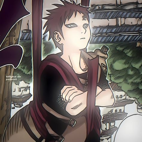 Garra Wallpapers, Gaara Manga Color, Gaara Pfp, Gaara X Naruto, Gaara Manga, Gaara Icon, Manhwa Icons, My Icon, Your Profile