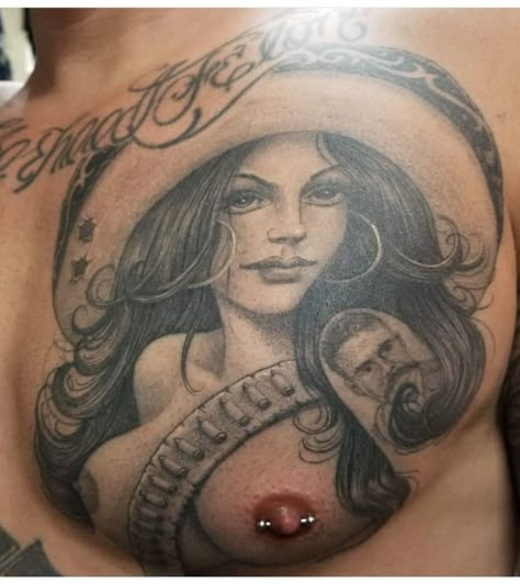 Portrait Tattoo Ideas Faces, Small Chicano Tattoos, Woman Portrait Tattoo Design, Chicano Style Art, Cholo Tattoos, Chola Tattoo Ideas, Drawing Ideas Chicano, Cholo Tattoo, Texas Tattoo