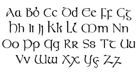 Free download of Celtic Font. Released in 1992 by Sam Wang and licensed for personal-use only Celtic Font Tattoo, Celtic Typography, Irish Lettering, Celtic Calligraphy, Celtic Writing, Celtic Lettering, Witches Grimoire, Irish Font, Valerie Sjodin