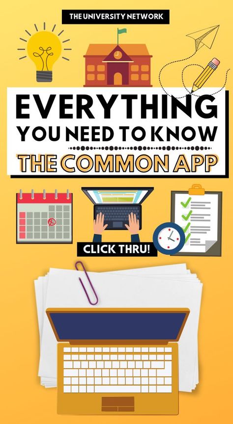 Each year, more than 1 million students apply to colleges through the Common App’s free online application. Here’s a comprehensive list of everything you need to know to make the best use of the Common Application. Common Application Tips, Applying For College, College App, Applying To College, College Tours, University Application, Common App, Common App Essay, College Ready