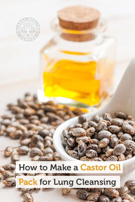 Castor oil has long been used as a folk remedy for a broad spectrum of ailments, including skin conditions, to liver and gallbladder cleansing. Lung Cleansing, Liver Cleanser, Cleanse The Liver, Liver And Gallbladder, Lung Cleanse, Nutrient Packed Smoothies, Detox Your Liver, Holistic Recipes, Castor Oil Packs