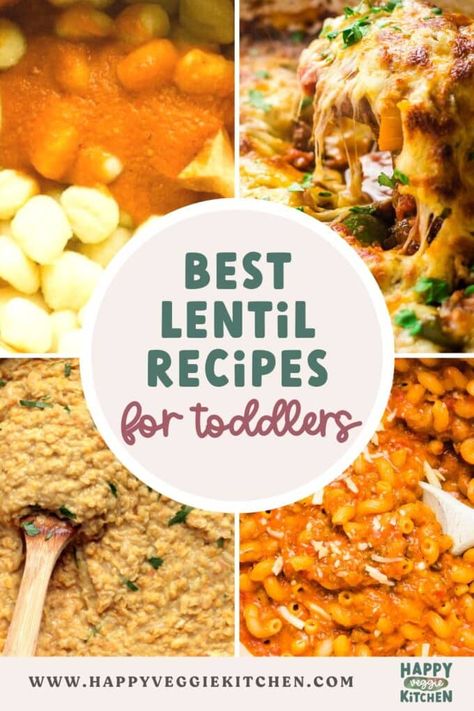 Recipe With Lentils Healthy, Kid Friendly Lentil Recipes, Lentil Recipes Baby, Lentil Recipes For Toddlers, Lentil Recipes For Kids, Lentil Toddler Recipes, Recipes With Green Lentils, Blw Lentil Recipes, Lentils For Toddlers