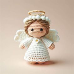 Crochet Angel Amigurumi Free Pattern, Amigurumi Angel Pattern, Angel Amigurumi Free Pattern, Crochet Angels Free Pattern, Crochet Christmas Angel, Angel Crochet Pattern Free, Diy Fall Ideas, Crochet Star Patterns, Crochet Angel Pattern