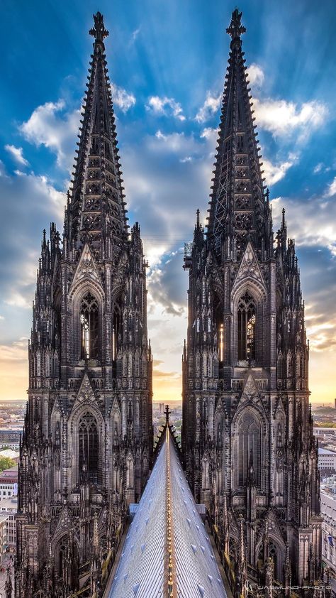 Cologne Cathedral Wallpaper, Gothic Architecture Interior, Goth Architecture, Gothic Buildings, Gothic Cathedrals, Gothic Cathedral, Cathedral Architecture, Religious Architecture, 3d Tattoo