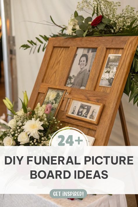 Click for More ➡️ | Save for Later ❤️ | DIY Funeral Picture Board Ideas: Classic wood board for a timeless tribute. Picture Board Ideas, Picture Board, Picture Boards, Easter Egg Designs, Festival Diy, Egg Designs, Wood Board, Save For Later, Board Ideas