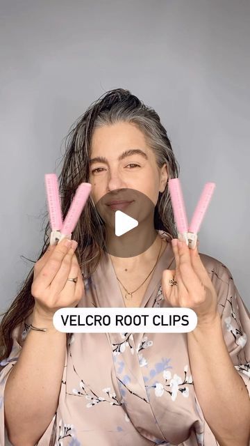 Silverstrandsofglitter on Instagram: "These Velcro Volumizing Root Clips are my jam! Here’s how I use them: * I dry my hair to about 90% * I spray Undressed, a volumizing texture spray, from @hairstorystudio on my roots before carefully placing each velcro clip at the very base of my hair. Use my code WHITNEYL10 for a discount if you want to try the product. * I work from one side of my head all the way to the other. * I let my hair completely dry then remove the clips for massive volume. Here are my take aways from having used these clips multiple times. 1. I don’t have very heavy /thick hair so the volume created is more impactful than I think it would be if your hair is heavier. 2. A bit of the volume does fall over time but not enough for me to stop using them😉 . 3. The clips ca Velcro Hair Clips, Volume Roots Hair, Hair Clip Volume, Adding Volume To Your Hair Roots, Volume Clips For Hair, Volumizing Hair Clips, Root Volume Straight Hair, How To Use Volumizing Hair Clips, How To Get Hair Volume