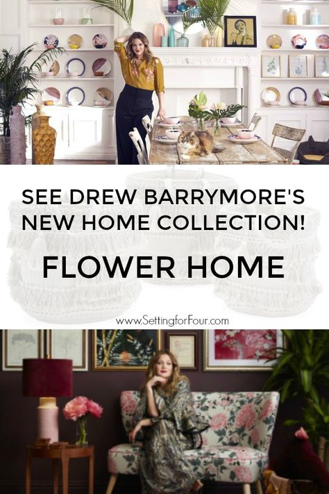 See Flower Home - Drew Barrymore's new furniture and decor line at Walmart! #furniture #decor #walmart #homedecor #home #ideas #interiors #affordable Drew Barrymore Furniture, Drew Barrymore Walmart Home, Walmart Furniture, Redesign Ideas, Floral Furniture, Art Rugs, Walmart Home, Online Interior Design Services, Playroom Storage