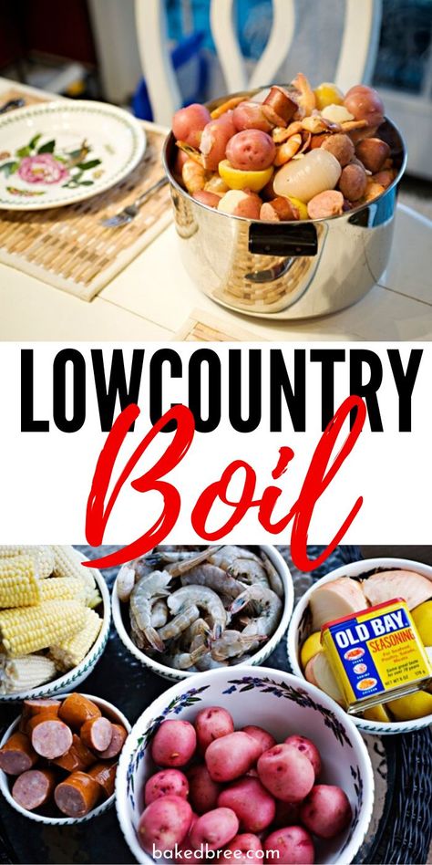 Oyster Roast Party, Cajun Dinner, Low Country Boil Recipe, Lowcountry Boil, Low Country Boil Party, Boil Seafood, Cajun Boil, Charleston Food, Shrimp Corn