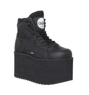 Buffalo Buffalo Platform Trainers Black - Hers trainers Gothic Shoes Boots, Sepatu Platform, Texas Oil, Platform Trainers, Gothic Shoes, Aesthetic Shoes, Shoe Fits, Boots And Sneakers, Puma Platform Sneakers