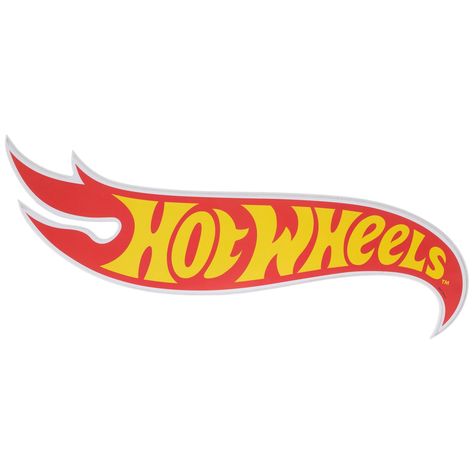 Hot Wheels Sign, Like Logo, Classic Icon, Hot Wheels Display, Wheel Logo, Wall Decor Hobby Lobby, Logo Yellow, Display Signs, Wall Decor Quotes