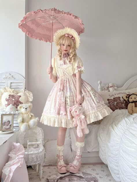 Mary Jane Selkie Dress, Luvlette Dress, Kawaii Doll Dress, Lolta Dress, Fall Trends Outfits, Op Dress, Lolita Outfits, The Kardashians, Harbin