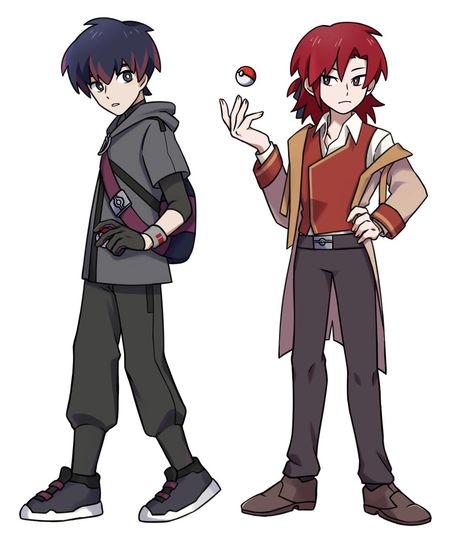 Lance Pokemon, Pokemon Trainer Outfits, Pokemon Gym Leaders, Pokemon Rpg, Trainers Outfit, Pokemon Clothes, Oc Pokemon, Pokemon Regions, Pokemon Manga