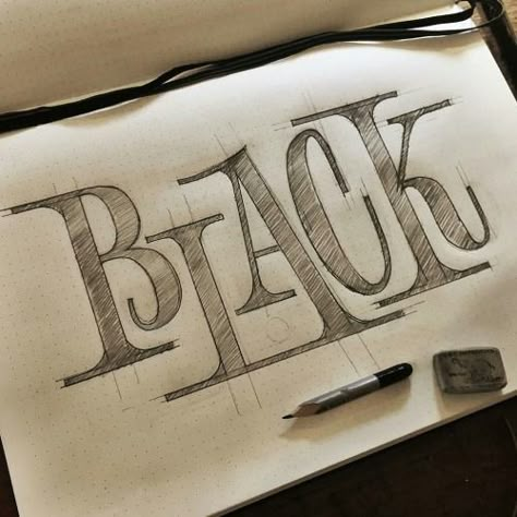 Typography Sketch, Typography Drawing, Lettering Guide, Beautiful Letters, Hand Lettering Practice, Hand Lettering Inspiration, Hand Lettering Art, Drawing Letters, Hand Lettering Fonts