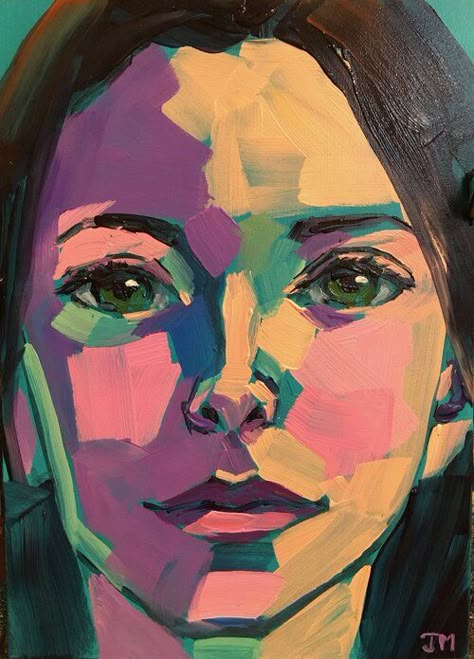 Half-Hour Portraits — jessica miller Expressionist Portraits, Jessica Miller, Acrylic Portrait Painting, Portrait Women, British School, Abstract Portrait Painting, Abstract Portraits, Portraiture Painting, Contemporary Abstract Art