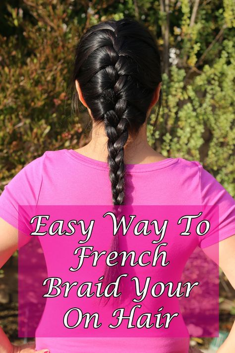 I know that a ton of people want to do their hair but don't know how to do a simple French braid. Look no further!! Looking at other tutorials I realized that no one does French Braids like I do. So here is my unique way to French Braid Your Own Hair! You got this!!! French Braid Your Own Hair, Braid Your Own Hair, How To French Braid, French Braids Tutorial, Braiding Your Own Hair, Boxer Braids, Summer Braids, Braid Inspiration, French Braids