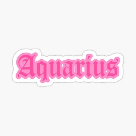 Pink Aquarius Aesthetic, Pink Astrology Aesthetic, Signs In Love, Aquarius Wallpaper, Aquarius Sticker, House Astrology, Astrology Aesthetic, Aquarius Aesthetic, Pink Glitter Wallpaper