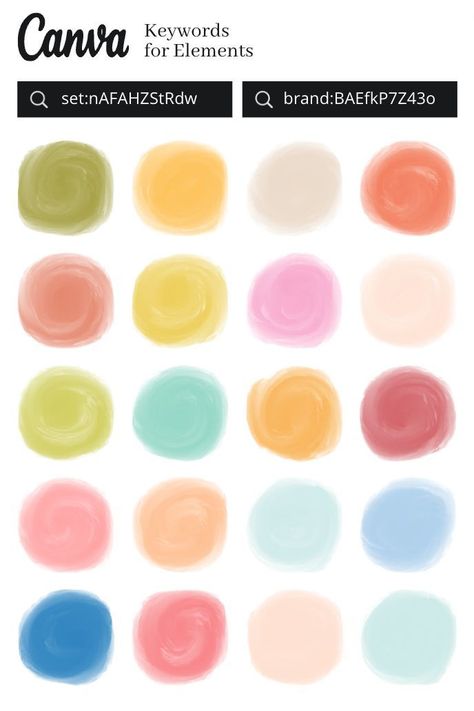 Watercolor Circles Clipart Canva elements cou Canva Illustration, Canva Project, Canva Sets, Free Canva Elements, Canva Icon, Content Calendar Template, Circle Clipart, Canva Tutorials, Keyword Elements Canva