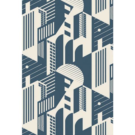 Pattern Modern, Bauhaus Landscape, Abstract Architecture Illustration, Bauhaus Wallpaper, Bauhaus Composition, Bauhaus Architecture Buildings, Bauhaus Building Illustration, Wallpaper Collection, Interior Artwork