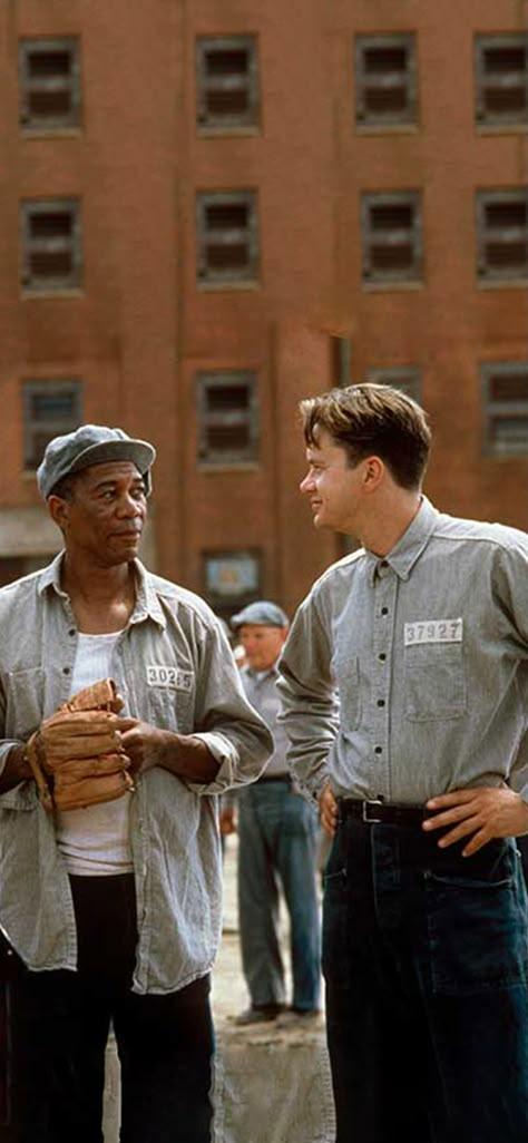 andy and red | shawshank redemption Andy Dufresne The Shawshank Redemption, Shaw Shank Redemption, Shawshank Redemption Aesthetic, Shawshank Redemption Wallpaper, Shawshank Redemption Andy, Shawshank Redemption Poster, Andy Dufresne, American History X, Tim Robbins