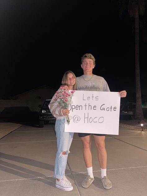 #hocoproposalsideas#hoco #homecoming #zachbryan #country #countrymusic Dance Proposals, Cute Homecoming Proposals, Dance Proposal, Hoco Proposals, Hoco Proposals Ideas, Homecoming Proposal, Country Music, Homecoming, Let It Be