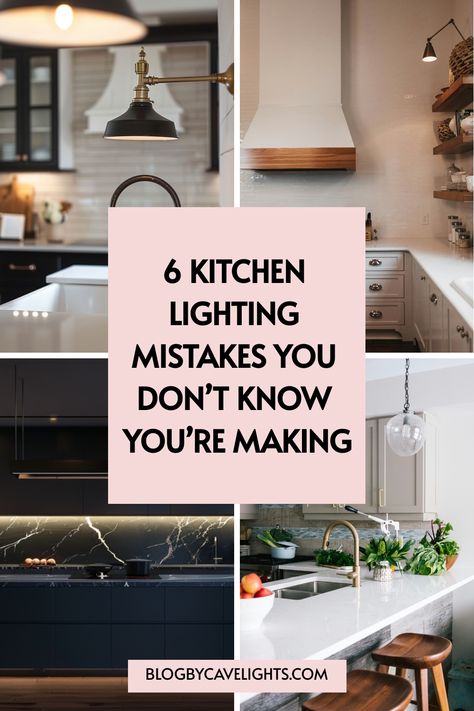 🔍 Struggling with your kitchen interior? Our article reveals the 6 Common Kitchen Lighting Mistakes you might be making. Find out how to choose the best kitchen lighting fixtures and get inspired by creative kitchen island ideas. Click now to brighten your kitchen! 🌟 Kitchen Under Counter Lighting, Nordic Kitchen Lighting, Small Kitchen Ceiling Lights, Kitchen Table Pendant Lighting, Kitchen Shelf Lighting, Kitchen Bar Lighting Ideas, Light Over Kitchen Island, Kitchen Lighting Ideas Over Island, Kitchen Table Light