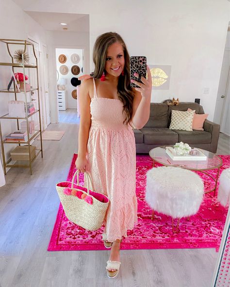 Pink Lily Boutique haul on my IG - @landonhopestevens 💗 This look + SO many more adorable summer looks! Ltk Outfits, Heart Blush, Hat For Summer, Pink Lily Boutique, Straw Tote, Cute Spring, Outdoor Parties, Wedding Celebration, Stevie Nicks