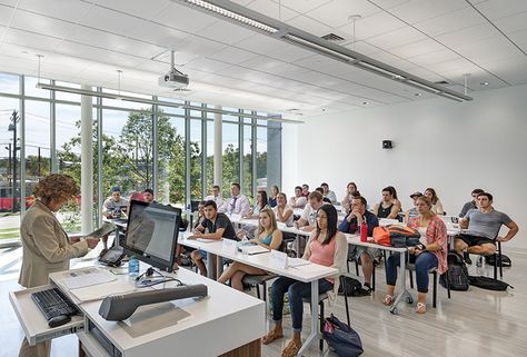 University Classroom, Aesthetic School Campus, University Lecture Hall Aesthetic, Orphanage Ideas, Student Union Architecture, Student Campus Architecture, University Lecture Hall, Community Picture, College Classroom