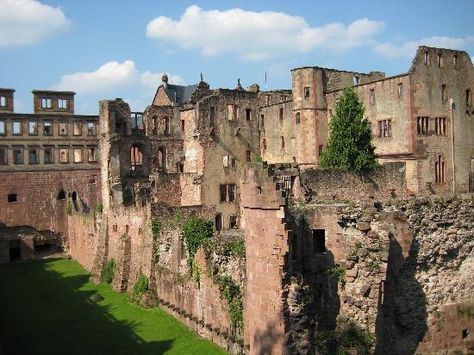 House Types, Heidelberg Germany, Viking Cruises, Beautiful Ruins, Cruise Europe, German Heritage, Cities In Germany, Rhine River, Germany Castles