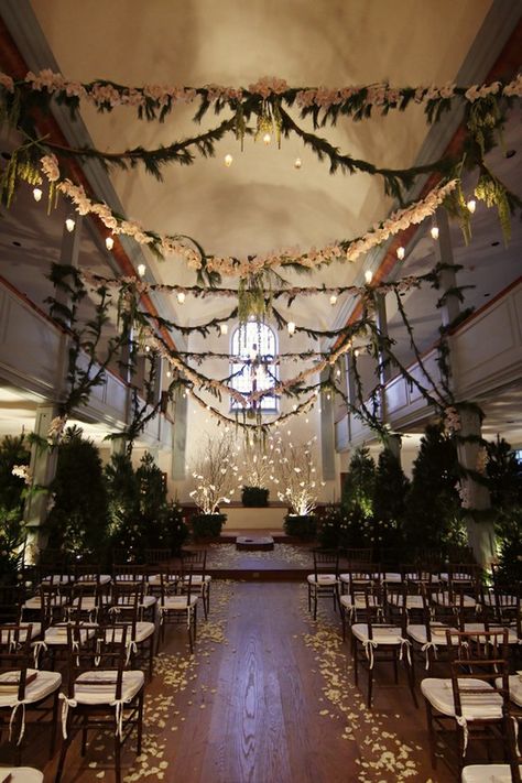 Ceremony Aisle Style Enchanted Forest Wedding, New Years Eve Weddings, Magical Wedding, Mod Wedding, Outdoor Wedding Ceremony, Indoor Wedding, Woodland Wedding, Halloween Wedding, Forest Wedding