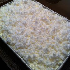 Ina Garten's Coconut Cake Recipe - (4.5/5) Coconut Sheet Cake, Almond Pudding, Coconut Sheet Cakes, Duncan Hines, Almond Extract, Sheet Cake Recipes, Sheet Cakes, Gateaux Cake, 3 Eggs