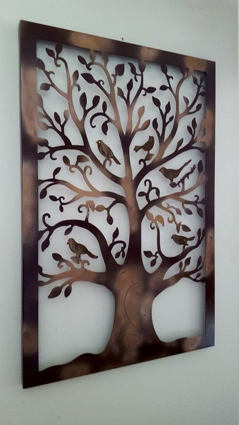 wall art
 ideas Laser Art Design, Cnc Jali Design, Tree Design On Wall, Cnc Jali, Jali Design, Jaali Design, Wall Tv Unit Design, Window Grill Design, Door Glass Design