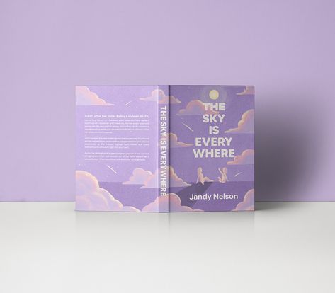 The Sky Is Everywhere Book, Book Redesign, The Sky Is Everywhere, Teen Crafts, Book Wishlist, Muted Color Palette, Behance Project, Crafts For Teens, Any Book