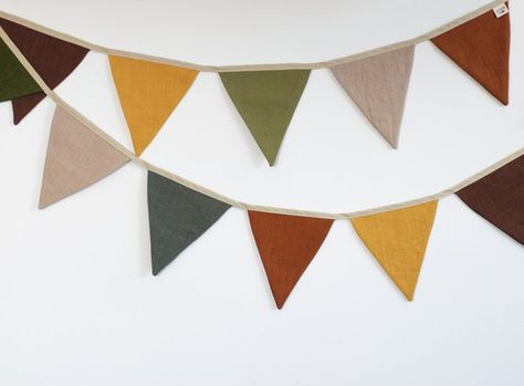 Flags Decoration, Colour Palate, Arrow Nursery, Pennant Garland, Triangle Banner, Flag Garland, Dinosaur Fabric, Bunting Flag, Green Garland