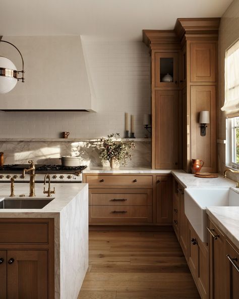 Armac Martin | Harmonious neutrals create an inviting aesthetic in this refined kitchen by @amandateal. Get the look with a statement cooker hood… | Instagram Mcgee And Co Kitchen, Irish Kitchen, Dream Building, Inviting Aesthetic, Armac Martin, Mcgee And Co, Parisian Decor, Cooker Hood, Building House