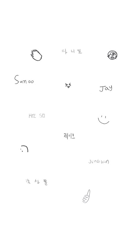 Enhypen Minimalist Wallpaper, Kpop Minimalist Wallpaper, I Land Wallpaper, Enhypen Wallpapers, Kpop Tattoos, Kpop Iphone Wallpaper, I Land, Boyfriend Wallpaper, Pop Posters