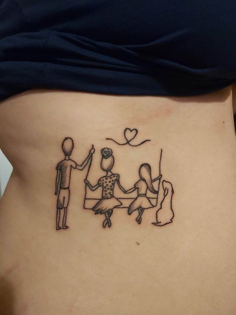 #family #tatoo #mother #father #daughter #dog Family Tattoos, Dogs And Kids, Dog Tattoo, Name Tattoos, Father Daughter, Mother Daughter, Tatting, Tattoo Ideas, Tattoos