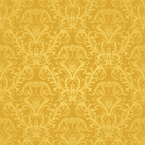 Elements of Ornate Decorative pattern art vector set 03 - Vector Pattern free download Rise Gold, Damask Decor, Tapete Gold, Seamless Wallpaper, Desktop Wallpaper Design, Damask Wallpaper, Gold Background, Gold Wallpaper, Background Vintage