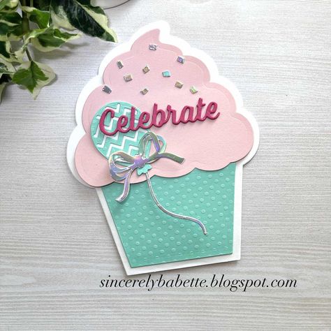 Sincerely, Babette: Celebration Cupcake Gift Card Holder Cupcake Gift, July Baby, Birthday Box, Fall Gifts, Punch Cards, Craft Room Organization, Paper Pumpkin, Gift Card Holder, Birthday Greetings