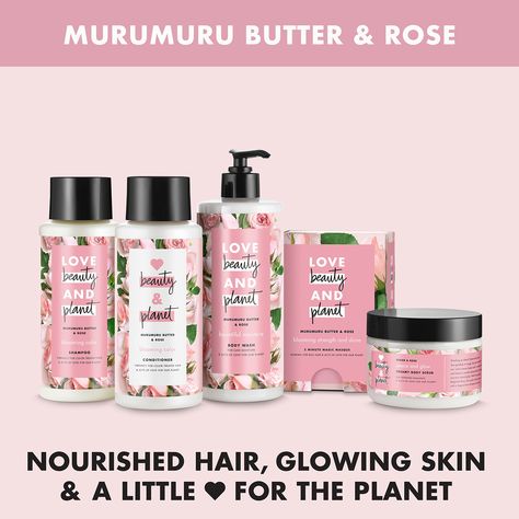 Love Beauty And Planet Blooming Color Shampoo and Conditioner Murumuru Butter Sugar and Rose 13.5 oz 2 ct * More info could be found at the image url. (This is an affiliate link) Love Beauty Planet, Beauty And Planet, Shampoo Reviews, Beauty Planet, Skin Cleanse, Color Shampoo, Vegan Beauty, Beauty Logo, Nourishing Hair