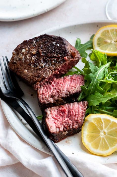 Garlic Herb Butter Steak, Herb Butter Steak, Garlic Herb Steak, Herb Butter For Steak, Cooking The Best Steak, Beef Medallions, Lamb Marinade, Lamb Loin Chops, Mignon Steak