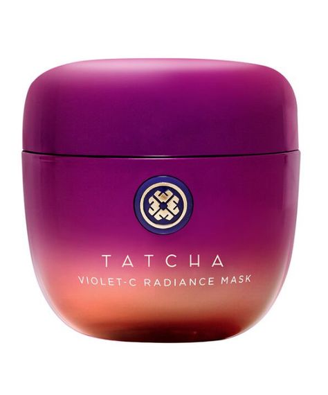 Tatcha Violet-C Radiance Mask Vitamin C Face Mask, Vitamin C Mask, Glowing Skin Mask, Anti Aging Mask, Peach And Lily, Japanese Skincare, Brightening Mask, Exfoliating Mask, Glow Skin