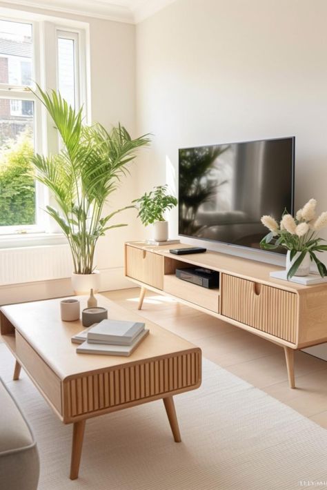 40  TV Stand Decor Ideas To Try Now Crate Tv, Bookshelves Tv, Apartment Tv Stand, Tv Stand Decor Living Room, Apartment Tv, Tv Stand Decor Ideas, Aesthetic Tv, Ikea Tv, Panel Tv