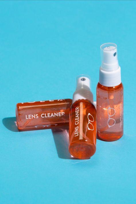 The ultimate kit to keep your glasses sparkly clean. Keep your glasses sparkly clean with our cleaning cloth trio and our 100% all natural lens cleaner, which comes in a 30ml bottle. The best part? Bring your empty lens cleaner bottle into one of our showrooms for unlimited refills. Lens Cleaner, Clean Bottle, Character Design Male, Cleaning Kit, Cleaning Cloth, Spectacles, School Supplies, All Natural, Limited Edition