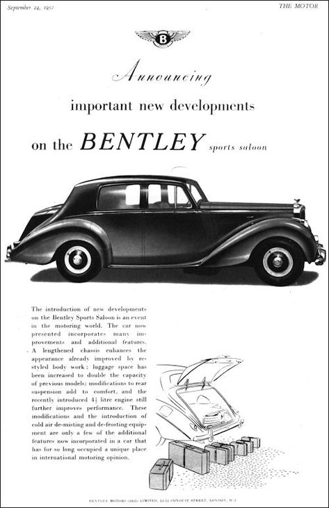 Bentley Classic Vintage Cars, Old Bentley, Bentley Wallpaper, Bentley Sport, Black Bentley, Vintage Bentley, Classic Bentley, Vintage Advertising Art, Bentley Mulsanne