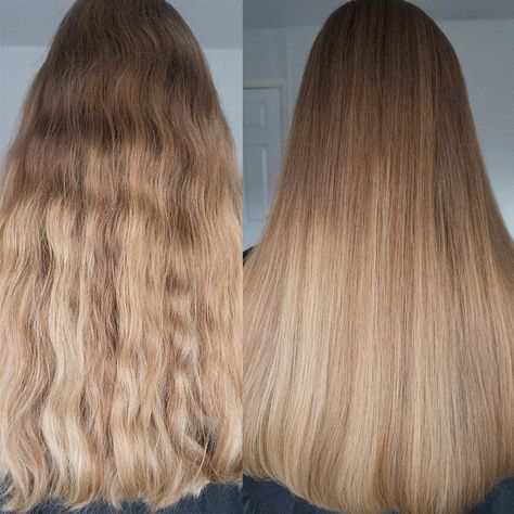 Boar Bristle Brush Before After, Smooth Blow Dry, Blowout With Blowdry Brush, Foxybae Blowout Brush, Mermaid Hair Blow Dry Brush, Blowdry Styles, Boar Bristle Brush, Blow Dry Bar, Blow Dry Hair