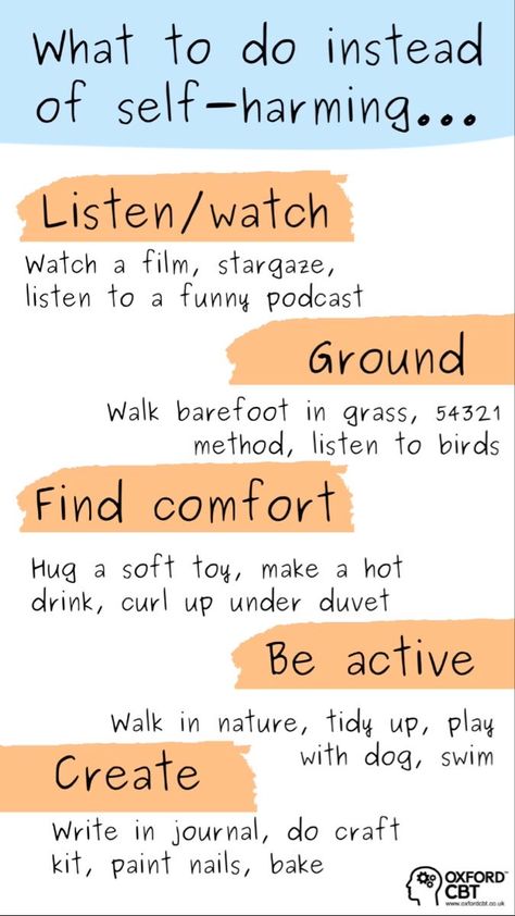 Ways To Distract Yourself Thoughts, Healthy Ways To Release Emotions, How To Distract Yourself Thoughts, Things To Distract Yourself, Coping Mechanism Healthy, Ways To Distract Yourself, Distract Yourself, Control Yourself, Healthy Coping Skills